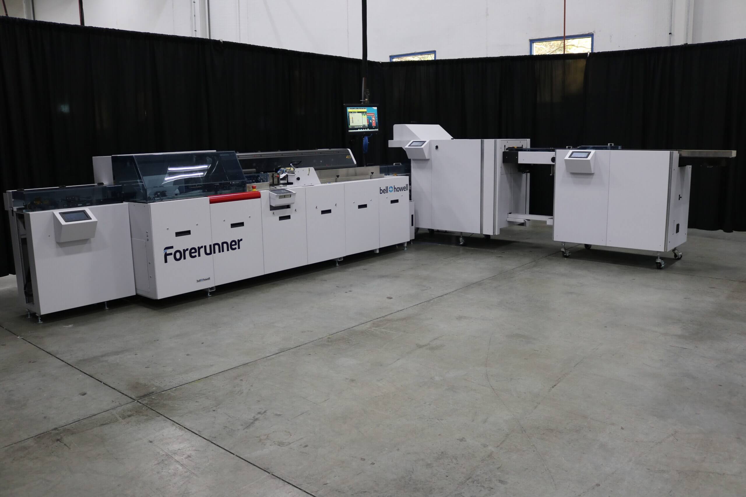 Forerunner mail production equipment
