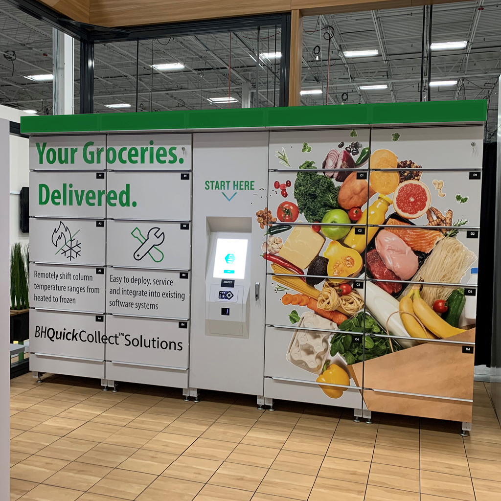 BH QuickCollect Grocery Locker Solution